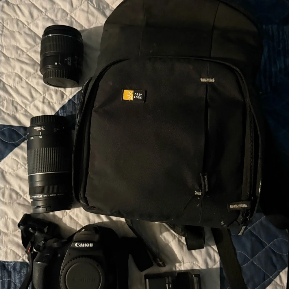Canon Black Digital Camera Professional DSLR